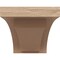 Ekena Millwork 5"W x 10"D x 5"H Wide Rivera Rough Cedar Woodgrain TimberThane Corbel, Primed Tan CORUR05X10X05RIVRCPR - alternate 4